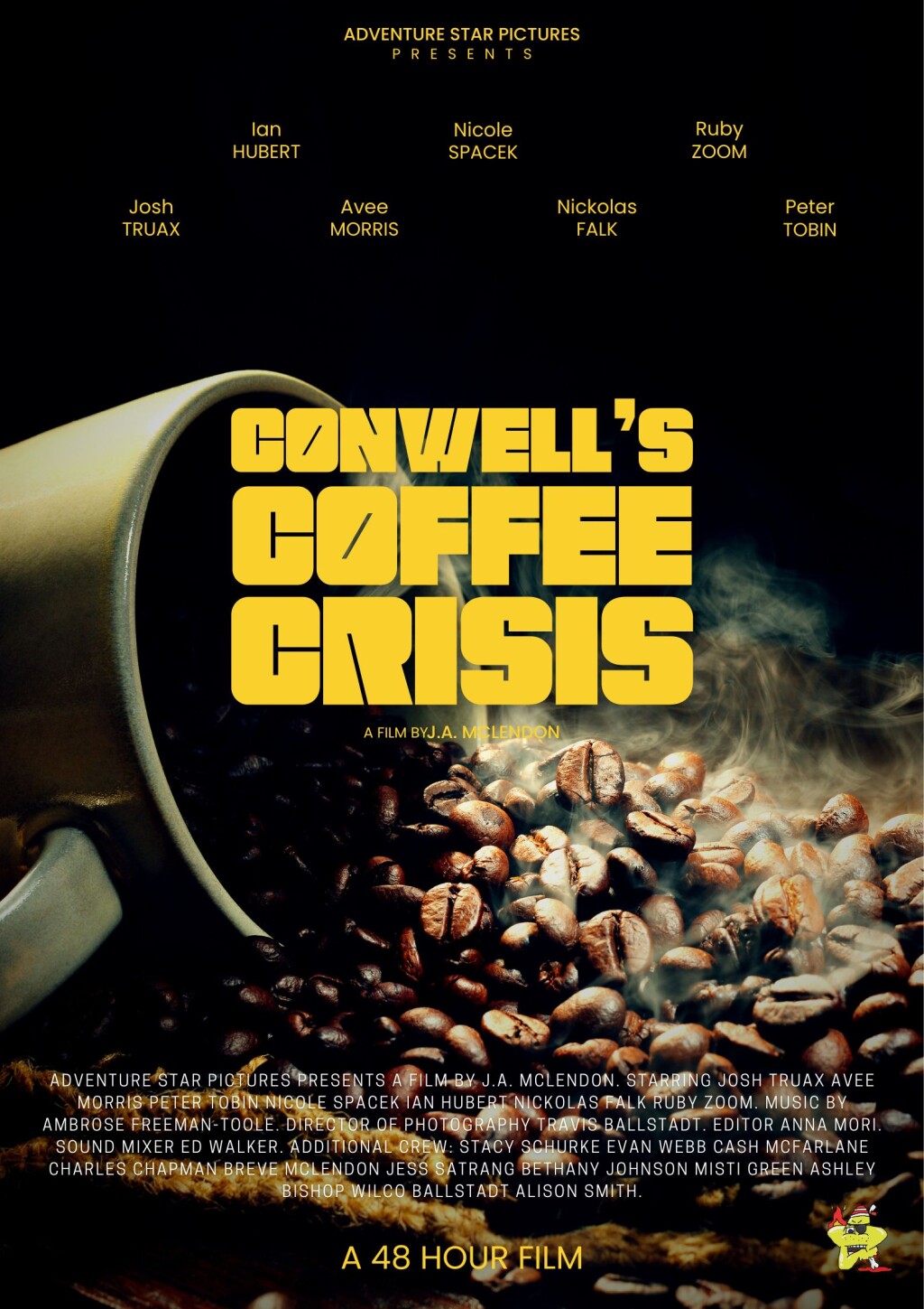 Filmposter for Conwell's Coffee Crisis